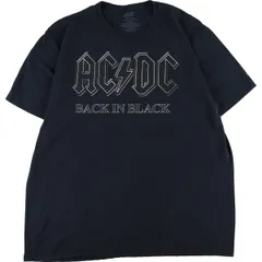 2023年最新】acdc tシャツ back in blackの人気アイテム - メルカリ