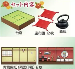 【中古】トレーディングフィギュア アクセサリー 和室セット 「ポーズスケルトン」