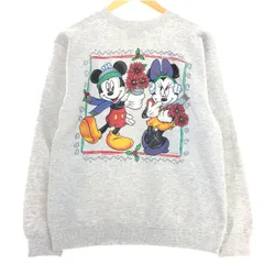 古着 90年代 MICKEY UNLIMITED MICKEY MOUSE ミッキーマウス MINNIE MOUSE ミニーマウス キャラクタースウェットシャツ/eaa439929