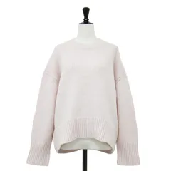 GALERIE VIE ギャルリー ヴィー ニット ピンク サイズ:S(9号) | 22秋冬 ファインウール クルーネック プルオーバー / ニット | 長袖 ワイド | 日本製 | トップス セーター【レディース】【中古】