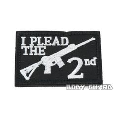 I　PLEAD　THE　2nd　ワッペン