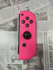 ジョイコン　ネオンピンク　右　美品