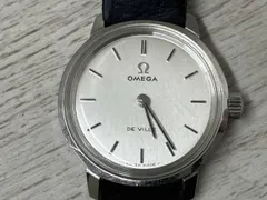 ★OMEGA DeVille ★クオーツ★シルバー文字盤★スクエア★ジャンク ☆OMEGA DeVille ☆クオーツ☆シルバー文字盤☆スクエア