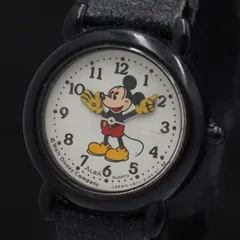 稼働 セイコー アルバ V811-2150 ディズニー ミッキーマウス QZ アイボリー文字盤 レディース腕時計 TKD 2000000 NSK