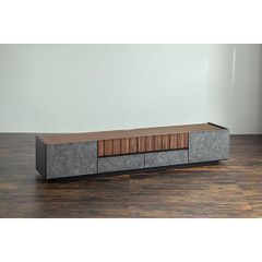 お値下げ】パモウナ フロートテレビボード 幅180cm セラミカネロ