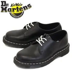 Dr.Martens (ドクターマーチン) 24757001 1461 WS 3ホール レザーシューズ ホワイトステッチ BLACK Dr.Martens UK4-約23.0cm
