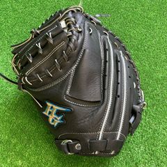 30％引 ハイゴールド 少年軟式用キャッチャーミット ブラック 左投用 RKG211M