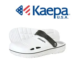 Kaepa サンダル 《ホワイト×ブラック》新品 未使用 ケイパ 軽量 低反発 凸凹ソール クロッグ スリッポン サンダル【D3B】ファッション メンズ 25cm 26cm 27cm 28cmのサムネイル