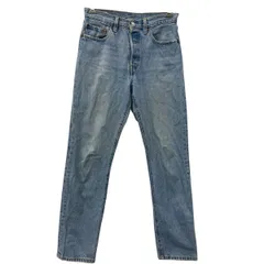 Levi's 501 レディース デニムパンツ W27 ライトブルー リーバイス ボタンフライ コットン100% カジュアル ジーンズ 2509-650