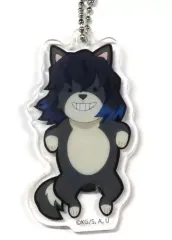 【中古】雑貨 嘴平伊之助 宇髄の「俺は神だ」アクリルチャームA 「鬼滅の刃 無限列車編・遊郭編 キャラクター絵巻カフェ in ufotable Cafe×マチ★アソビCAFE 第三期」