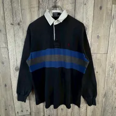 Polo by Ralph Lauren 長袖 ポロシャツ ラガーシャツ M