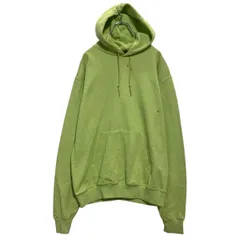 Champion 無地スウェット パーカー M ライトグリーン チャンピオン プルオーバー ポケット 古着卸 アメリカ仕入 a611-8667