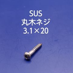 SUS　丸木ネジ　3.1×20