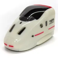 【中古】ミニカー 800系 つばめ 後方車輛(ホワイト×レッド) 「全国のJR列車 つながるプルバックトレイン」 NewDays限定