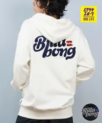 【ムラスポ公式】新品 BILLABONG ビラボン ジップアップ パーカー メンズ サガラ刺繍 ロゴ バックデザイン BF012-011