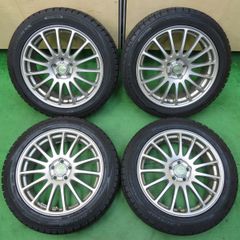 *送料無料* バリ溝！22年！9.5分以上★レガシィ 等 215/50R17 スタッドレス ダンロップ ウインターマックス WM02 ECO FORME エコフォルム PCD100/5H★4070303イス