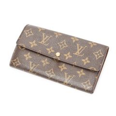 LOUIS VUITTON ルイヴィトン ポルトモネクレジット 茶色 モノグラムキャンバス AB