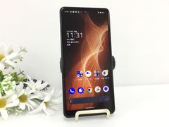 【美品】SHARP AQUOS sense 5G SHG03 64GB ブラック au 動作品
