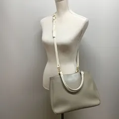 Carol j レザー ファー ハンドバッグ Carol J． レザーフラップハンドバッグ | maison