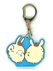 【中古】雑貨 うさぎ＆ポムポムプリン オーロラアクリルキーホルダー 「ちいかわ なんか小さくてかわいいやつ×サンリオキャラクターズ」