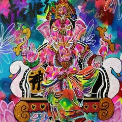 ○野党○ 値下げ⤵️ ネパールの商売繁盛の神様ガネーシャの