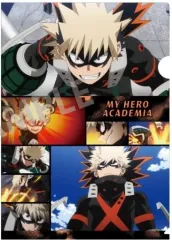 【中古】クリアファイル 爆豪勝己 「僕のヒーローアカデミア A4トレーディングクリアファイル」