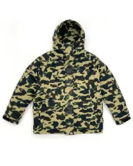 XL AAPE キルティング ライナー カモフラ スノボ ジャケット パーカー XL AAPE キルティング ライナー カモフラ スノボ ジャケット