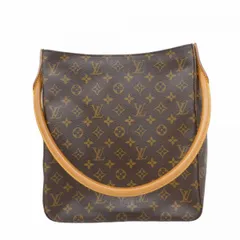LOUIS VUITTON ハンドバッグ モノグラム ルーピングGM ブラウン ルイヴィトン LOUIS VUITTON ルーピングGM モノグラム