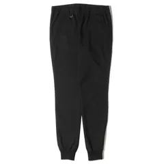 UNIFORM EXPERIMENT ユニフォームエクスペリメント パンツ サイズ:2 ストレッチ ギャバジン スリムフィット イージーパンツ STRETCH GABARDINE SLIMFIT RIBBED EASY PANT 18AW ブラック 黒のサムネイル