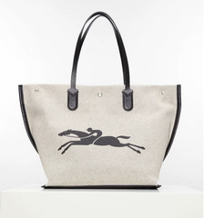 新品 特価値 ロンシャン LONGCHAMP ロゾ Lサイズ　キャンバストートバッグ