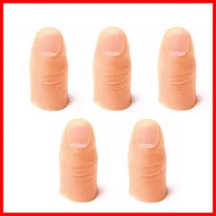 マジックトリック指 5点セット サムチップ 偽ソフト親指 手品の道具 フィンガー切断 DFsucces マジック ステージショープロップ