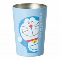 【数量限定】金正陶器(Kaneshotouki) 「 ドラえもん 」 真空断熱 ステンレス タンブラー M 400ml 008193 ブルー