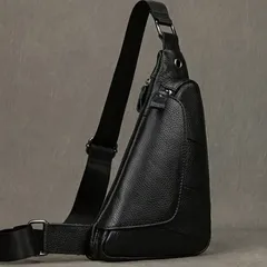 ボディーバッグ メンズ 牛革 大容量 a4 撥水 革 皮 大きめ 三角 横開き リュック おしゃれ ウエストポーチ ショルダーバッグ チェストバッグ ワンショルダー 軽量 ウエストポーチ 通勤 斜めがけ 肩掛け スポーツ 春 夏 秋 冬 秋冬 ブラック 黒