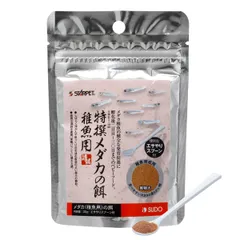 【同梱不可】【3個セット】スドー スターペット特撰メダカの餌稚魚用 30gのサムネイル