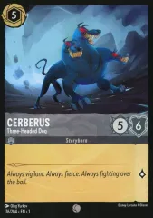 【中古】Disney Lorcana 176/204[C]：Cerberus Three-Headed Dog