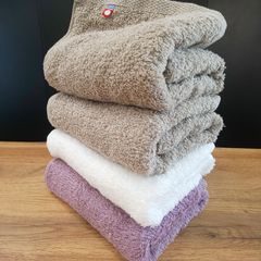 ４枚■今治産フェイスタオル★ふっくら豊満な甘撚りロングパイル★名産地 愛媛 今治