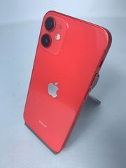 【中古・バッテリー劣化・フレームキズ有】iPhone 12 mini 128GB レッド simロック解除済