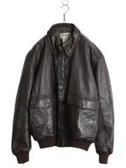 LLBean】A-2typeフライトジャケット Deadstock L エルエルビーン A-2 レザージャケット Thinsulate