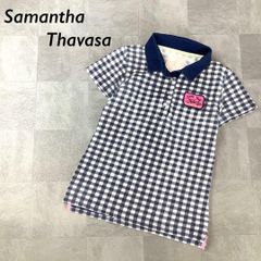 美品】Samantha thavasaサマンサタバサ ポロシャツ ゴルフウェア