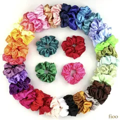 4点+1点おまけ シュシュ詰め合わせ レディース セット シュシュ リボン ミニ