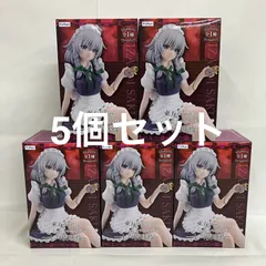 未開封 東方project ぬーどるストッパー 十六夜咲夜 5個セット SFK286 c107