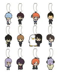 3年Z組銀八先生 カプセルラバーマスコット 全員廊下に立ってなさい 全12種セット BANDAI コンプリート