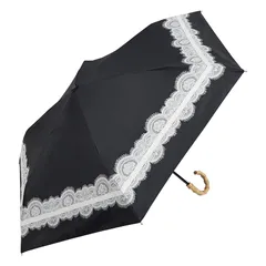 Refume レフューム 日傘 折りたたみ 完全遮光 遮光率100% 軽量 遮光 遮熱 晴雨兼用 UVカット 3段 REFU-0004 ブラック ホワイト 黒 白