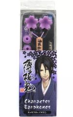 [Used] Headphones - Hijikata Toshizo Character Earphones "Hakuoki -Shinsengumi Kitan-"