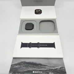 Apple Watch Ultra 2 GPS+Cellular 49mm MX4P3J/A ブラックチタニウム/ブラックオーシャンバンド アップルウォッチ 本体