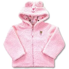 ★カーターズ★新品★ ベビー　紙タグ付き♪　ボア　くま　ピンク　ジャケット★のサムネイル