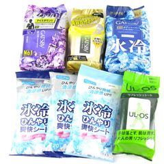 ウルオス ギャツビー他 ボディシート 未使用 外装ダメージ有 7点セット まとめて 大量 コスメ 同梱不可 メンズ