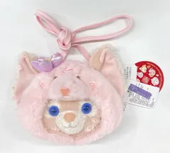 上海ディズニーランド 干支ぬいぐるみポシェット Duffy and Friends リーナベル(へび/ピンク)/旧正月 2025 巳年 SHDL