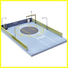 【特価商品】情景コレクション ジオコレ 情景小物090-2 バス転車場2 トミーテック ジオラマ用品