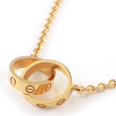 カルティエ Cartier ネックレス ラブ B7212300 ベビーラブ K18PG 【中古】